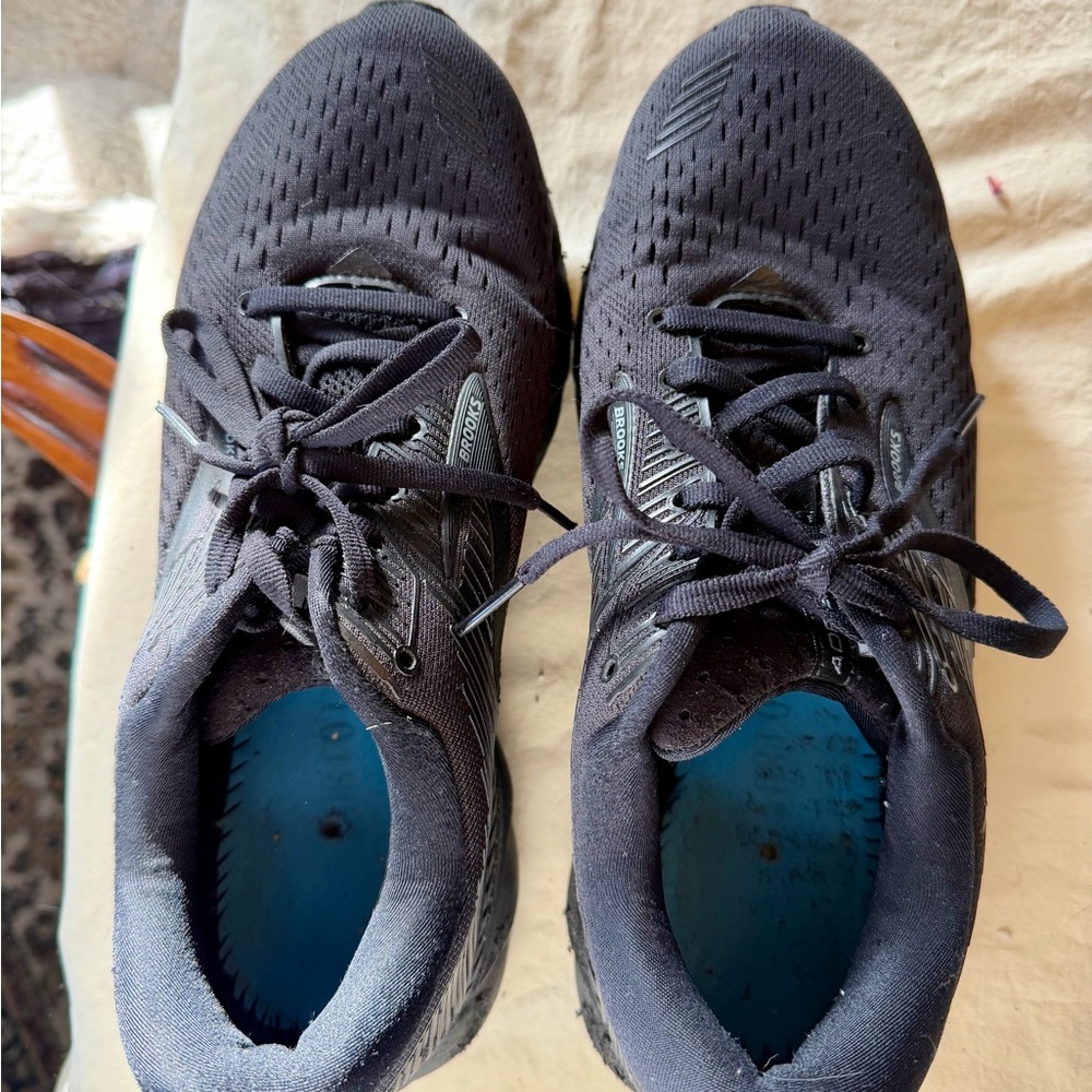 Brooks Adrenaline GTS 19 Women’s Black Mesh Running Shoes US 9 Wide EU 40.5